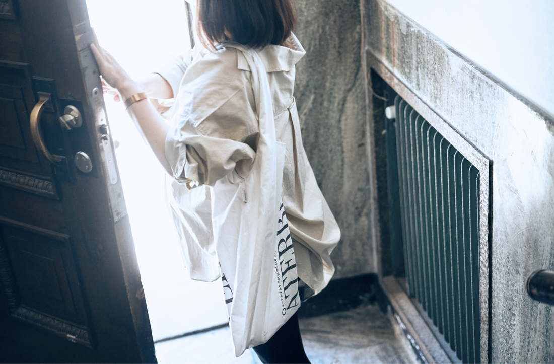 スウェーデン発！廃棄ホテルリネンから生まれた北欧トートバッグ。私がこの循環型アイテムを届けたい理由